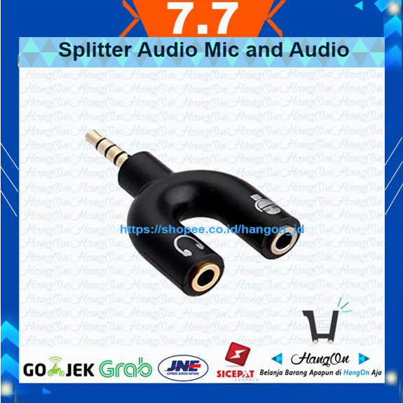 Splitter Audio Mic and Audio