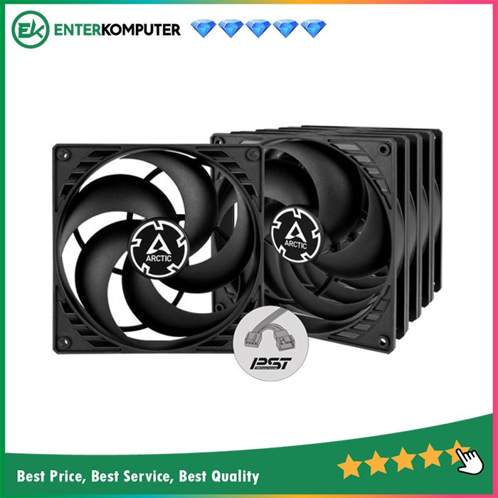 Arctic P14 PWM PST 14CM Value Pack Case Fan (5 Pack) / Fan 14CM