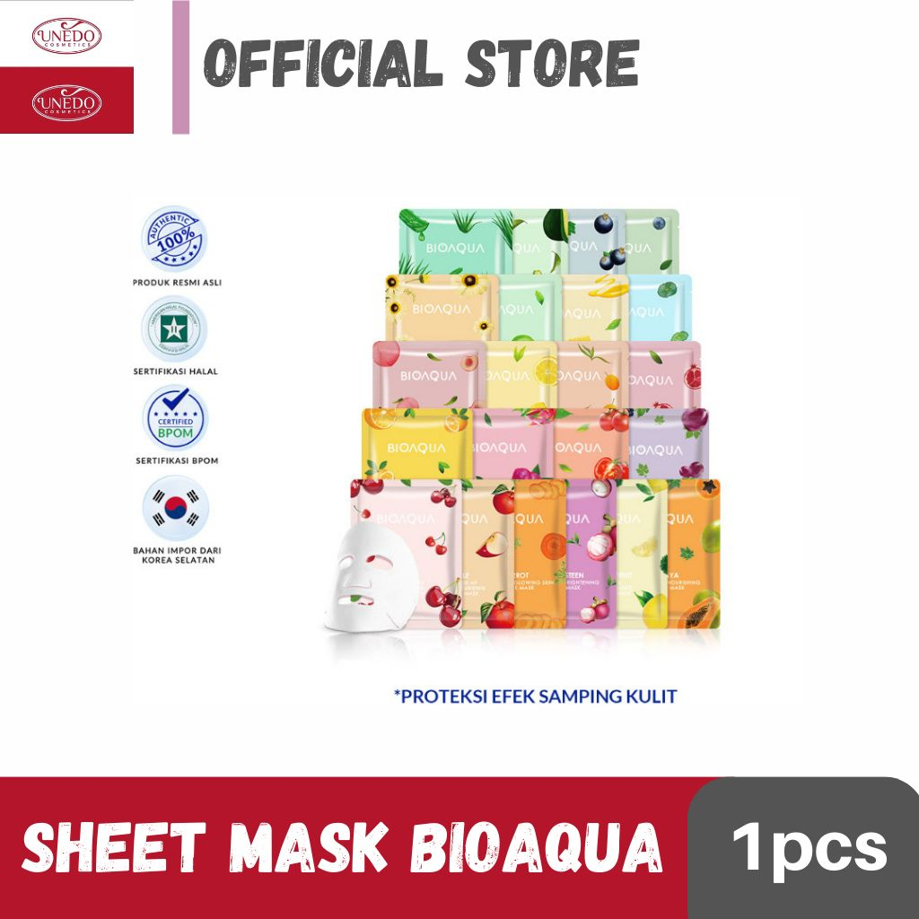 BIOAQUA Essence Sheet Mask-Masker Wajah