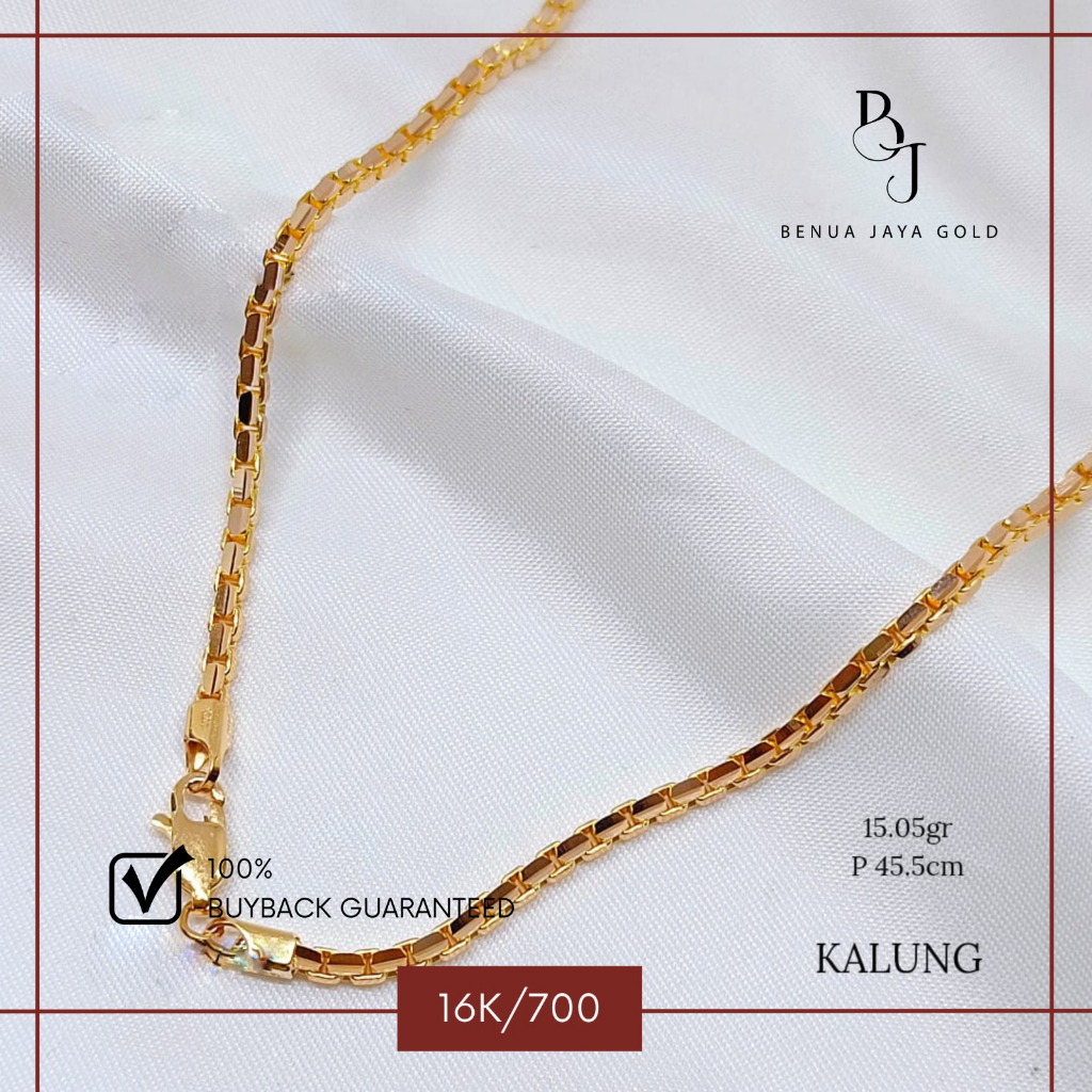 Kalung Rantai Italy Santa Emas 16K/700