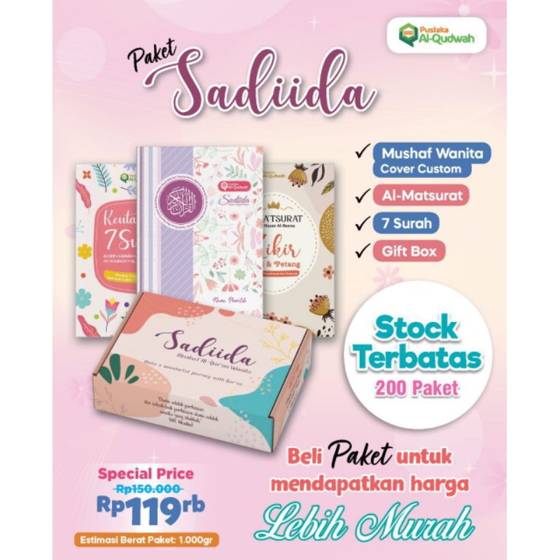 

Al Quran Sadiida Bisa ditulisi Nama