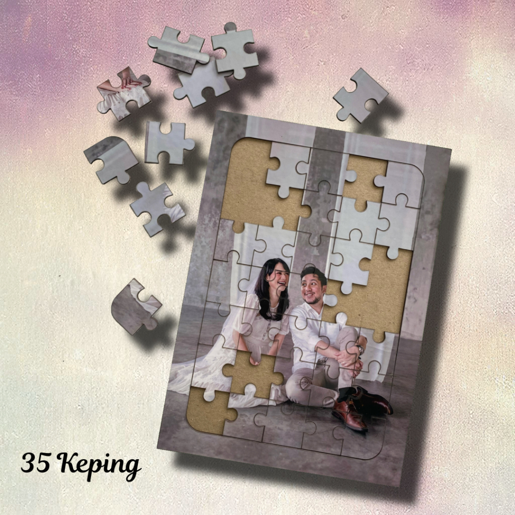 Puzzle Custom Foto- Kado Anniversary - Kado Ulang Tahun - Kado pernikahan - Kado Wisuda - Kado Valentine