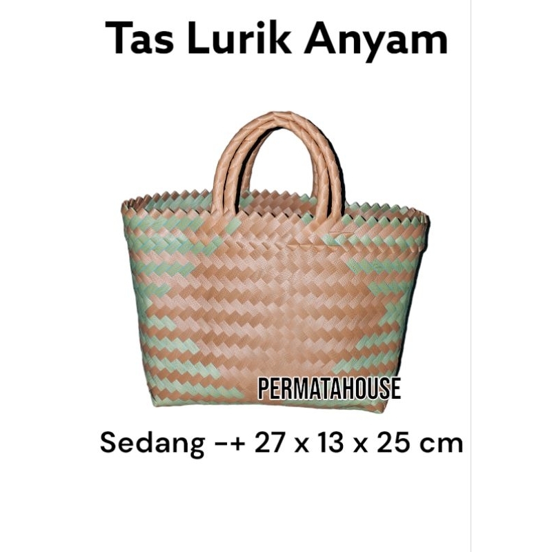 TAS LURIK ANYAM - TAS PASAR - TAS BELANJA