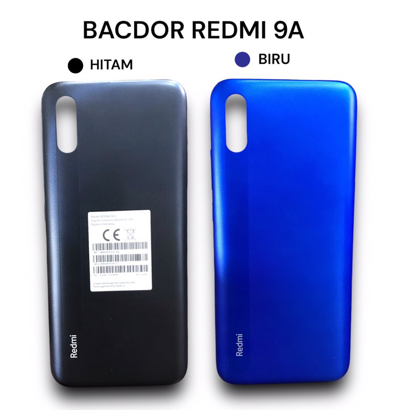BACDOR REDMI 9A ORIGINAL/KESING REDMI 9A TUTUP BELAKANG REDMI 9A