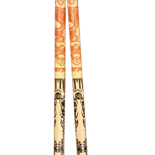 stick drum liverpool tattoo 5B