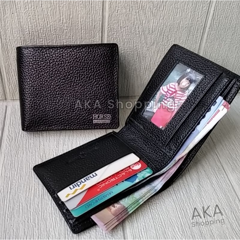 [DPT KLT08] Dompet Lipat Horizontal Asli Kulit Sapi