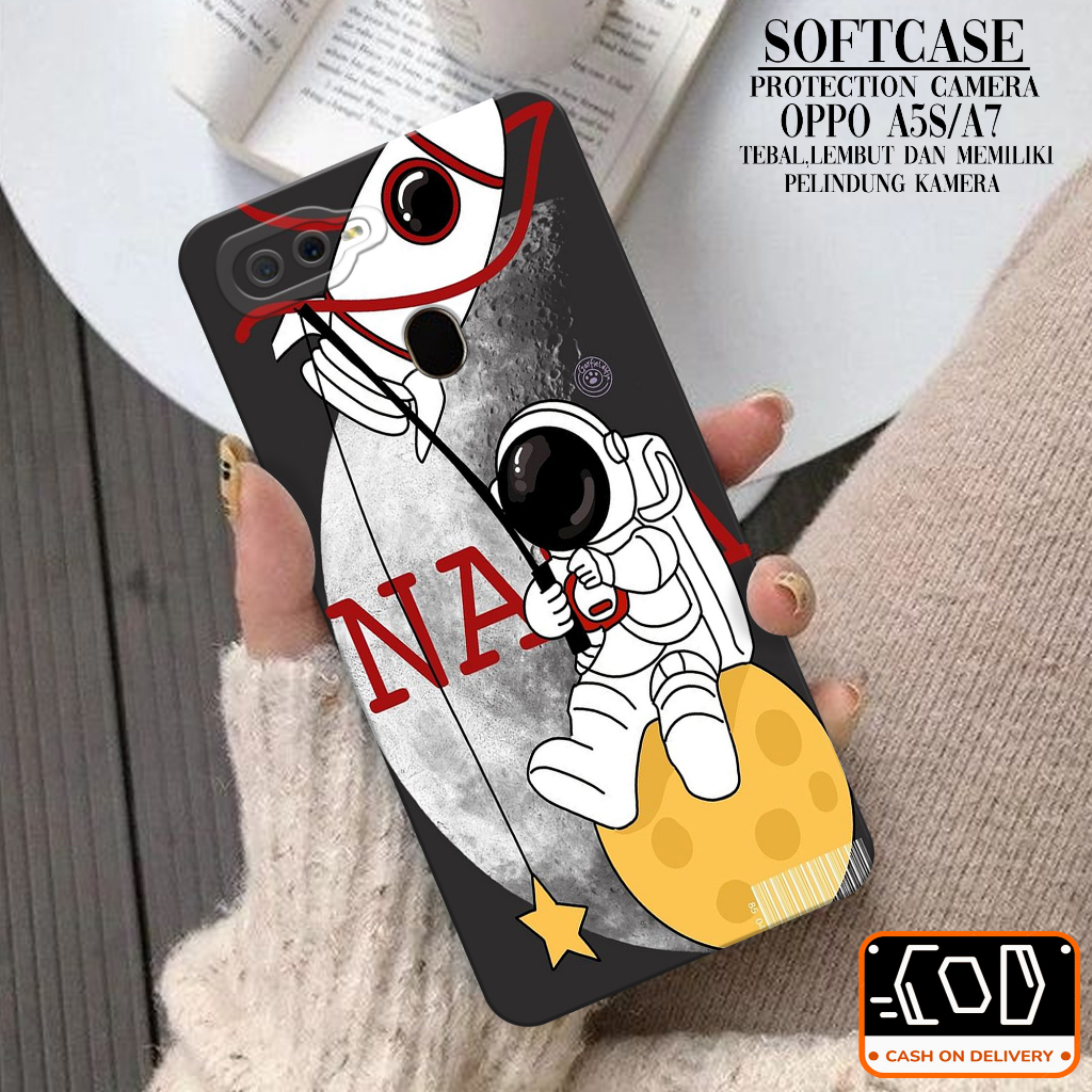 Softcase Oppo A5S/A7 Soft Protection Camera Case Oppo A5S/A7 Terbaru Pelindung Belakang Oppo A5S/A7 