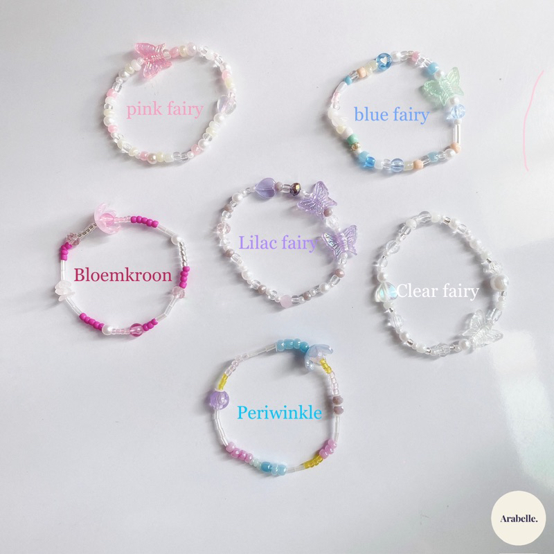 sale 7.7 Fairy Beads Bracelets / gelang manik manik soft korea