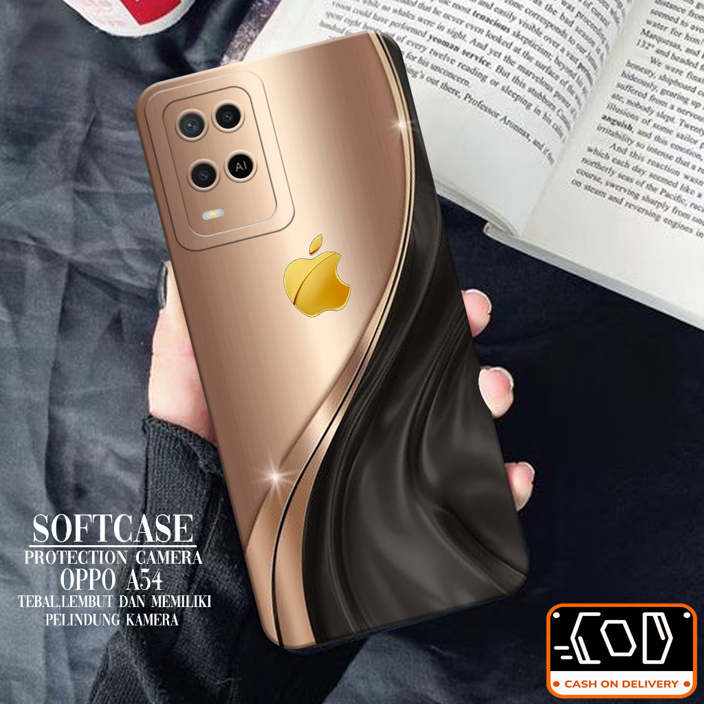 Softcase Oppo A54 Soft Protection Camera Case Oppo A54 Pelindung Belakang Oppo A54 Silikon Oppo A54 