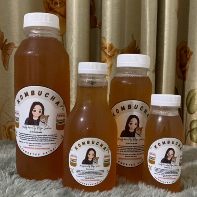 

Kombucha 500ml by Mega Siahaan (Original Green Tea)