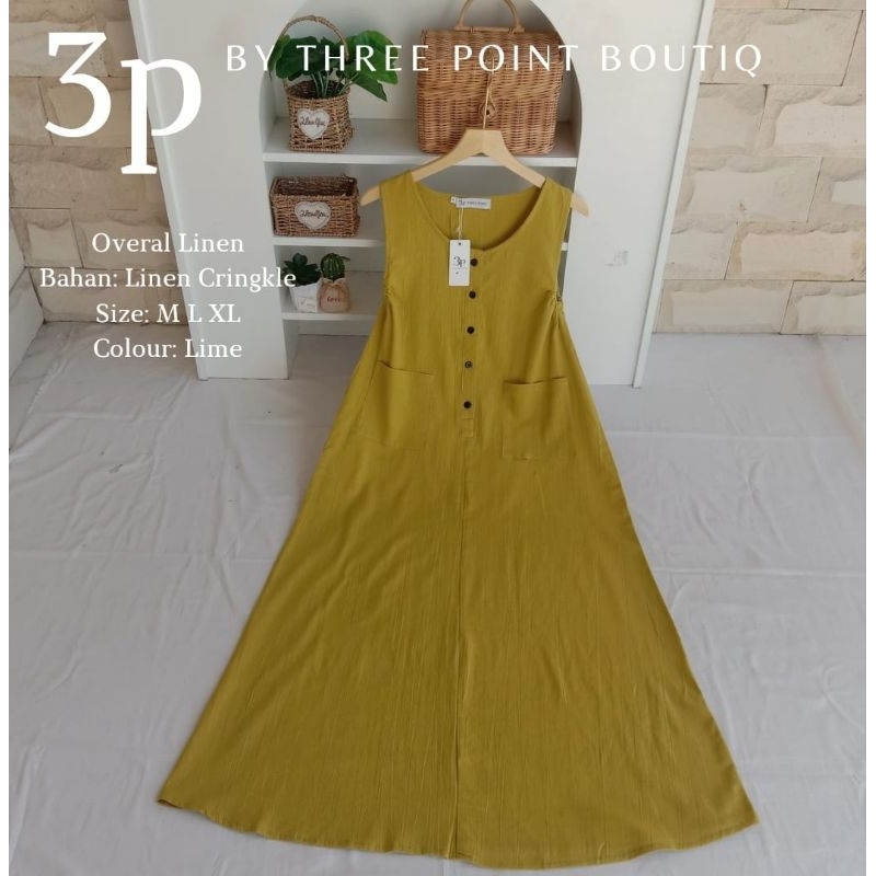 Overall Linen 3Point Boutiq