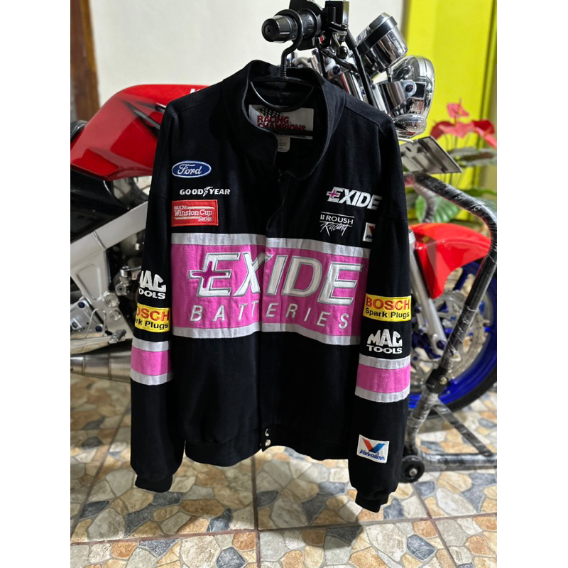 jacket nascar EXIDE vintage