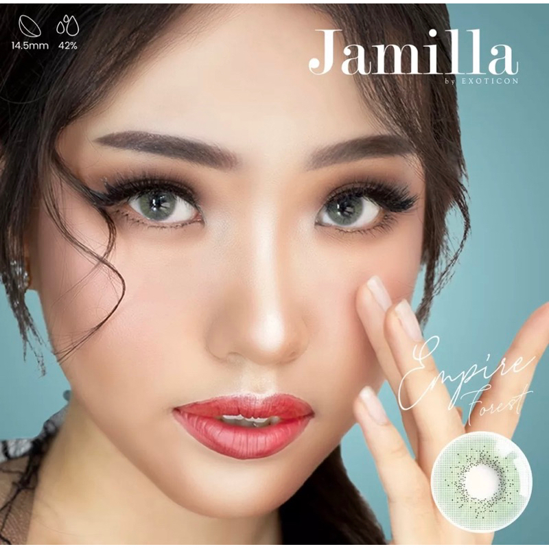 Softlens Jamilla EMPIRE FOREST MINUS (0,50 - 6,00) by Exoticon dia 14,5