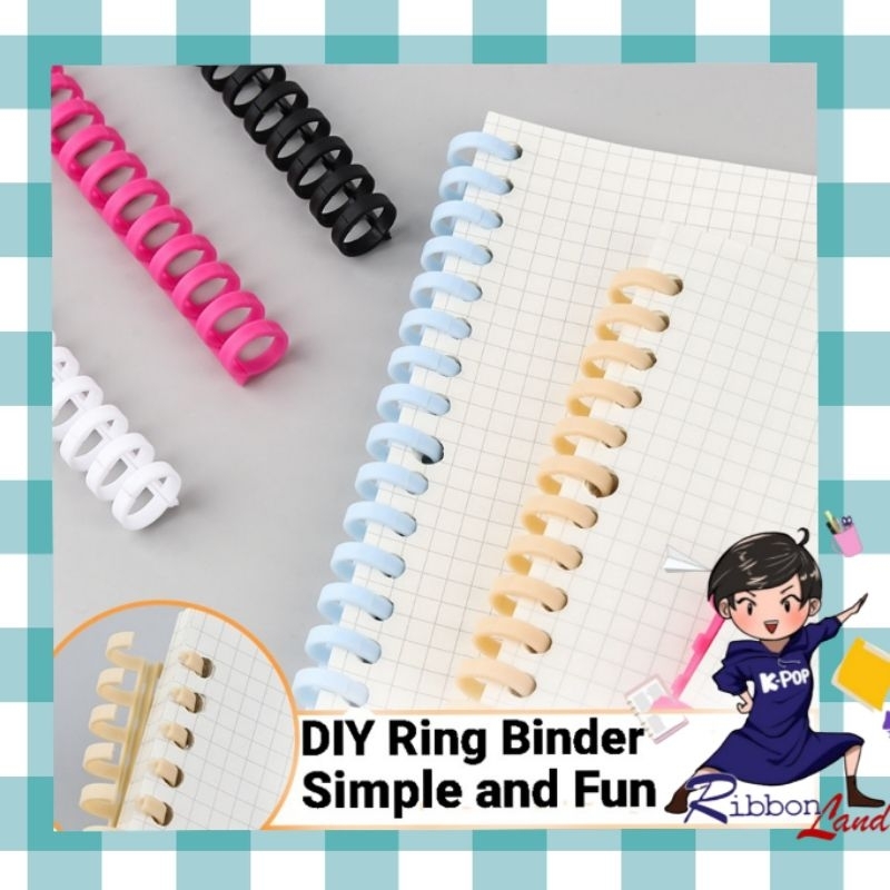 

DIY SET RING DIVIDER KERTAS A5 20 Ring / Lubang