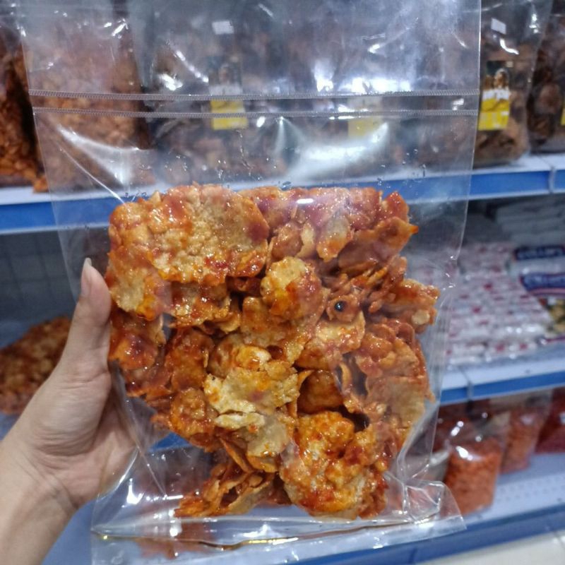 Ready Medan, emping pedas premium/emping manis pedas