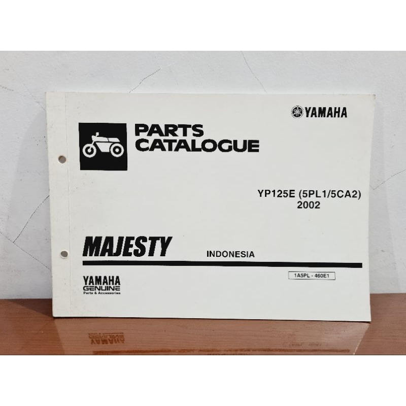 Katalok part YAMAHA MAJESTY 2002 ORI