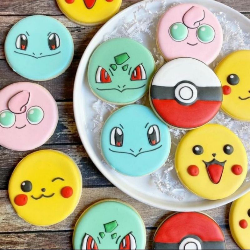 

Catanova Butter Kukis Hias Tema Pokemon