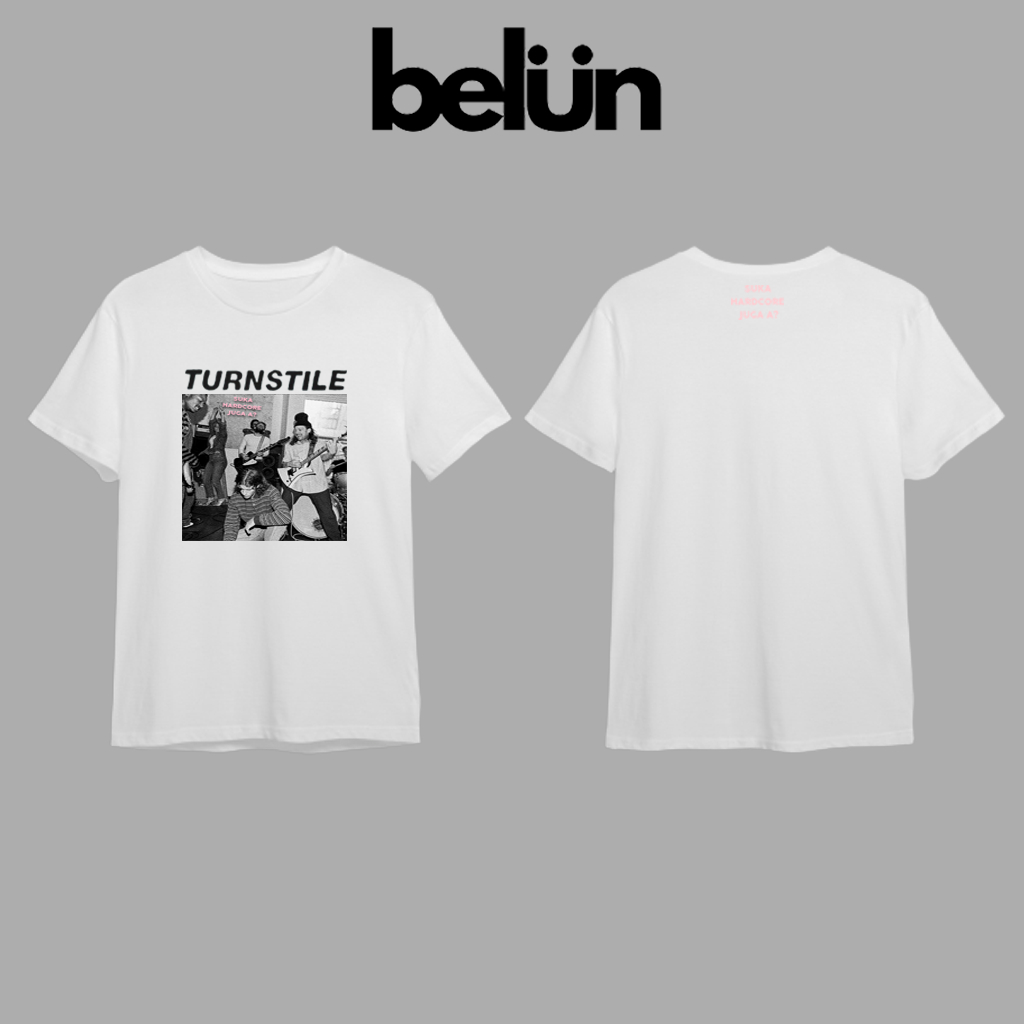 TSHIRT / KAOS BAND TURNSTILE HARDCORE