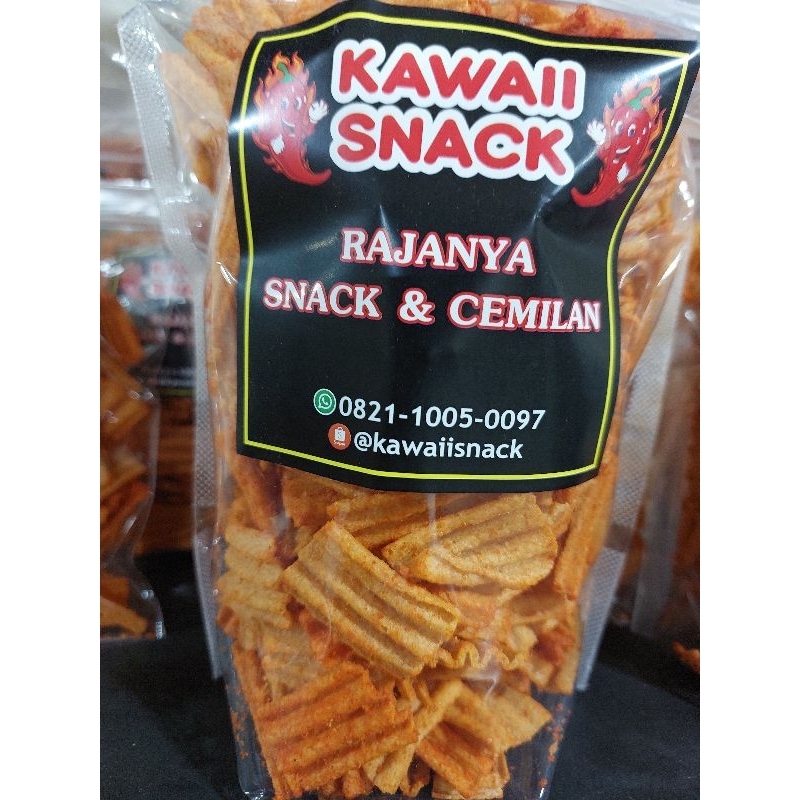 

Keripik Kentang Premium Balado Murah 3000an