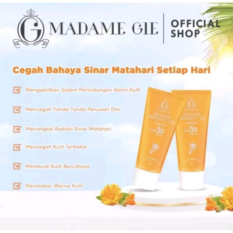 [BPOM] Madame Protect Me Let's Glow Tinted Sunscreen SPF 30 PA++++ Multipurpose