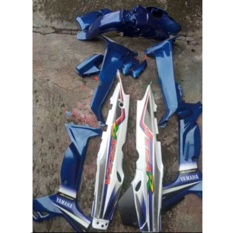 Fulset Bodi Halus Vega R old lama Vega r lama Biru putih