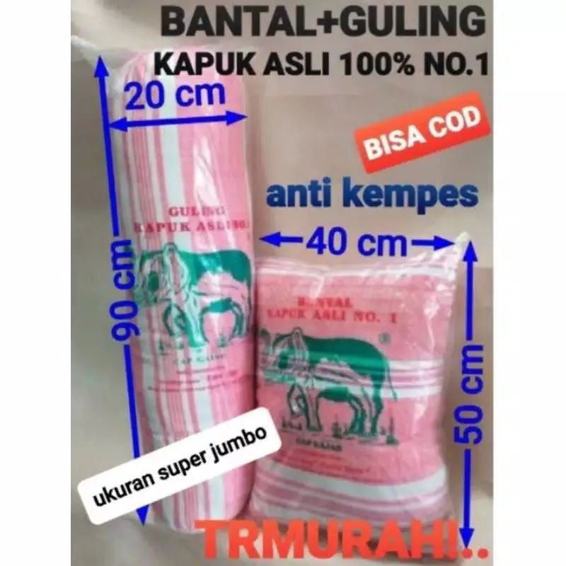 PROMO BANTAL&GULING KAPUK ASLI MENGEMBAL TERMURAH