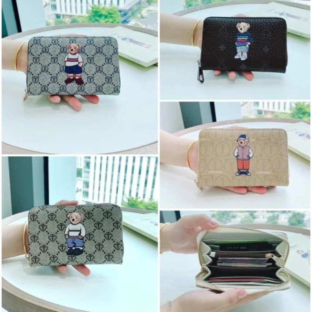 TTWN BEAR Medium Wallet TT 2467 Original 100%
