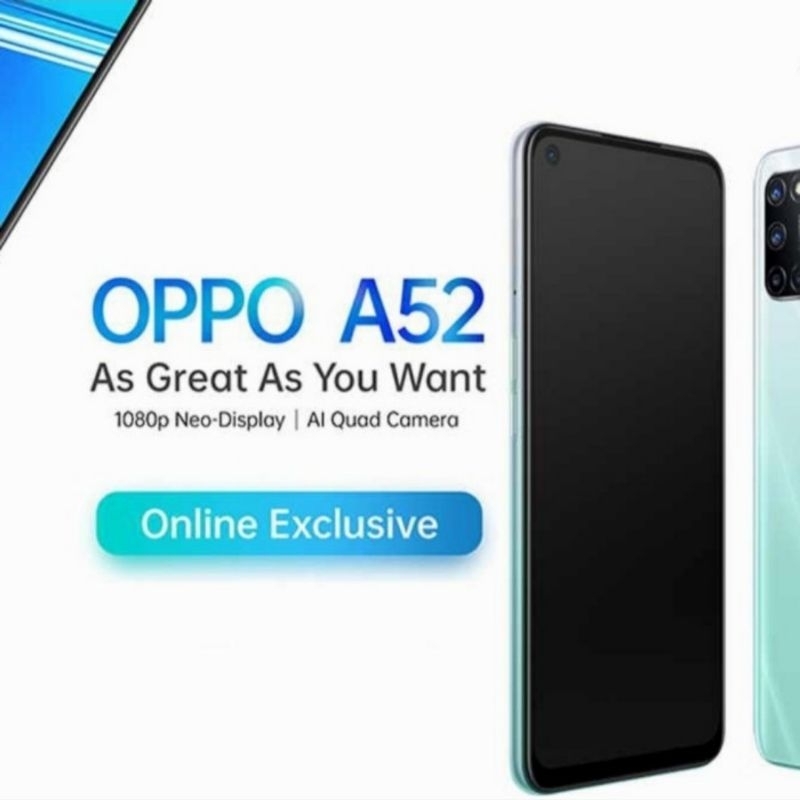 OPPO A52 6/128GB GARANSI RESMI