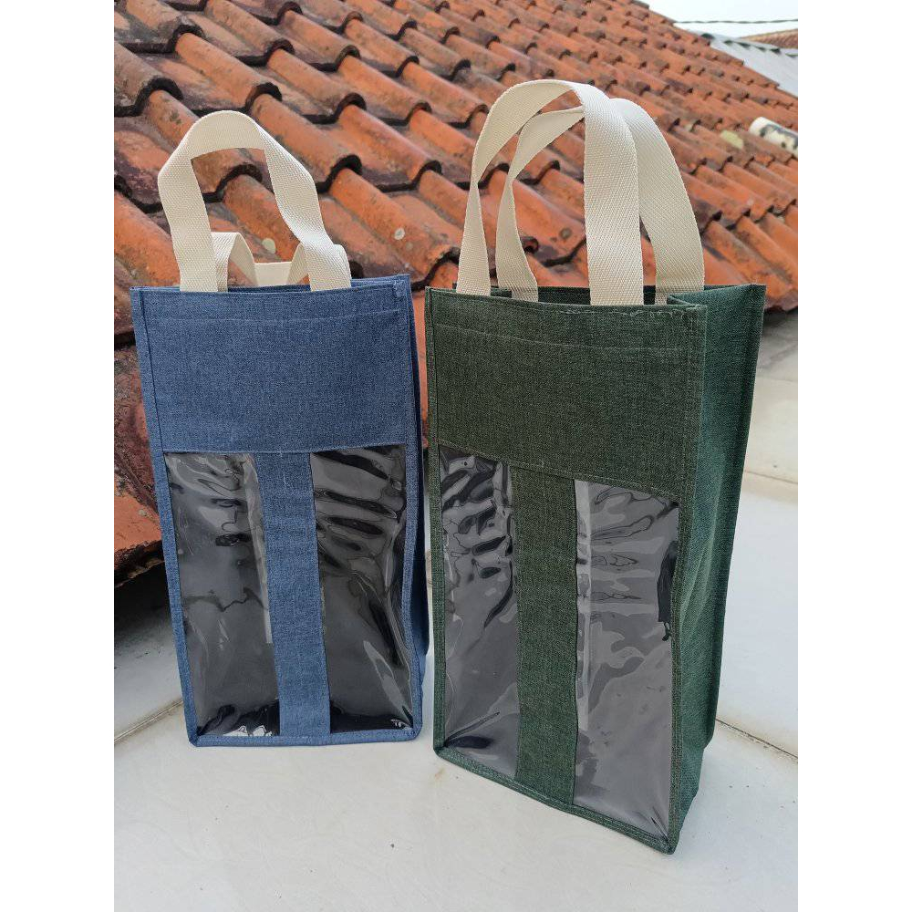 TAS MIKA BOTOL KOMBINASI KULIT SINTETIS 2 LITER SIZE 12X12X33 CM TUMBLER MODEL TERBARU