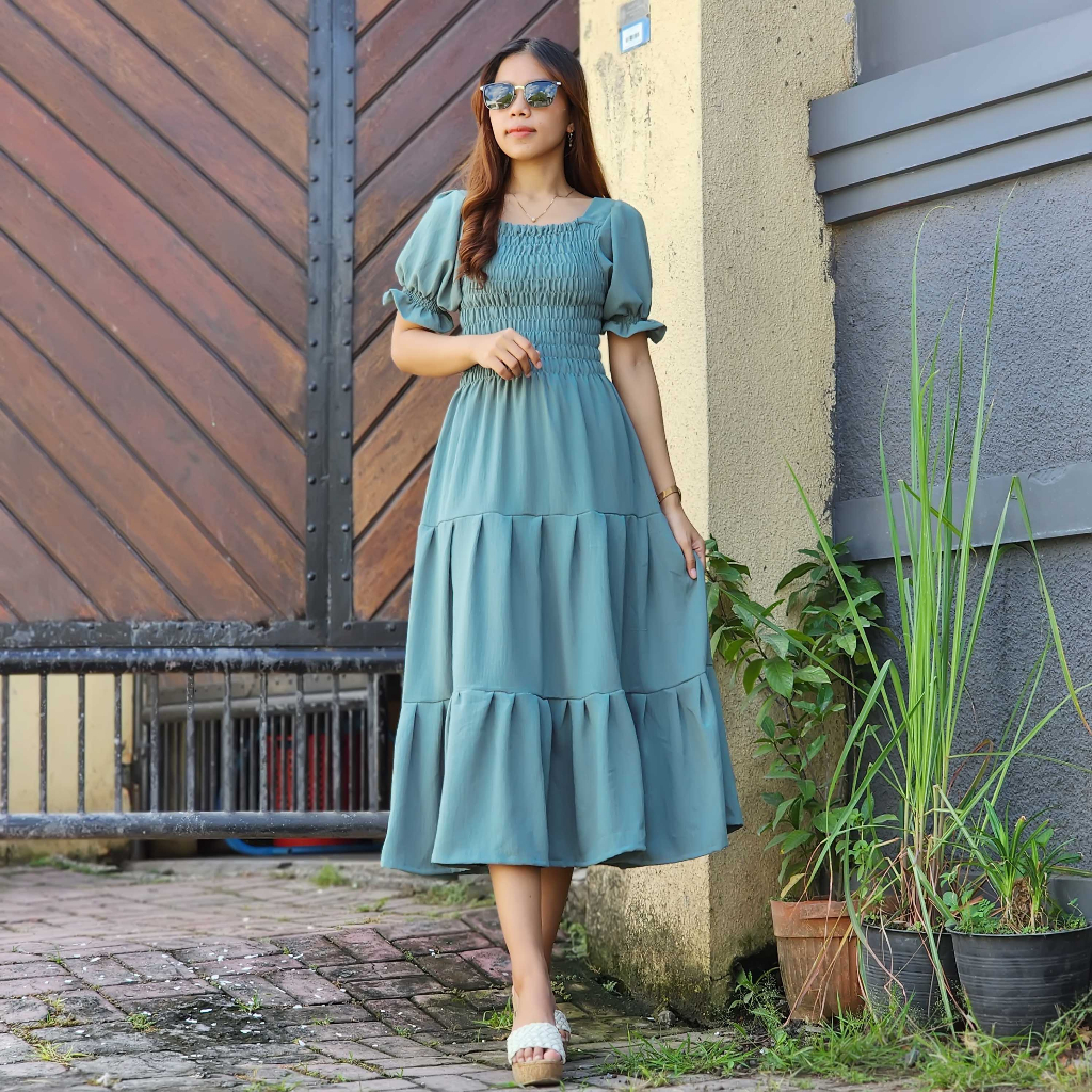 Dress Monika Crinkle Airflow Terbaru