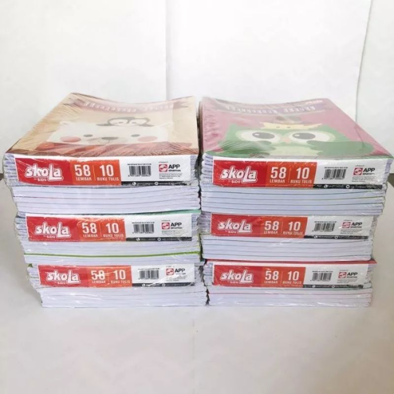 

(PCS) BUKU TULIS SKOLA 58 LEMBAR