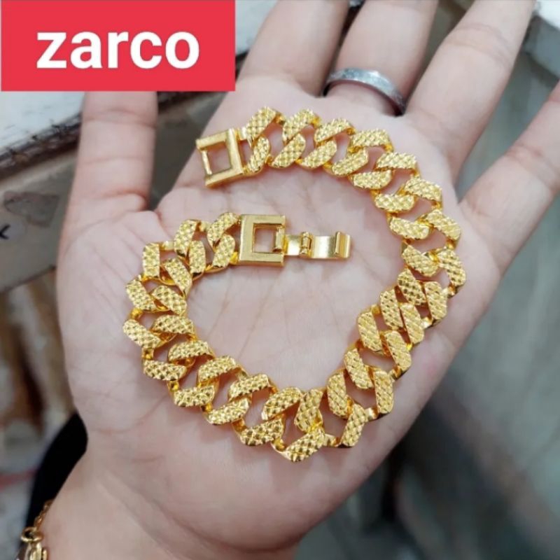 Gelang tangan titanium sisik naga anti kara asli