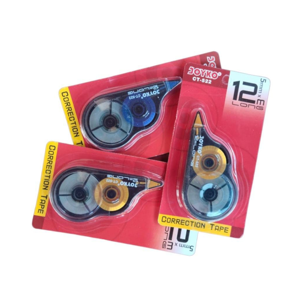 

dhio2 - Correction Tape Joyko CT-522 / Tipex Kertas Roll / Pita Koreksi Tip X 12 meter x 5 mm