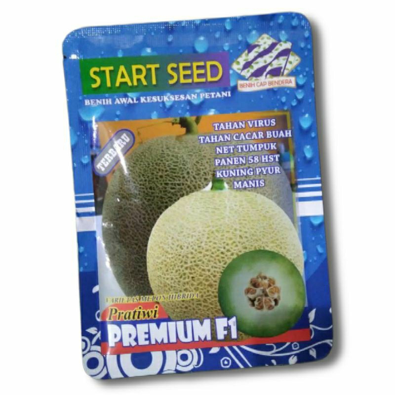 Benih Melon PRATIWI F1 original isi 20 gram tahan virus