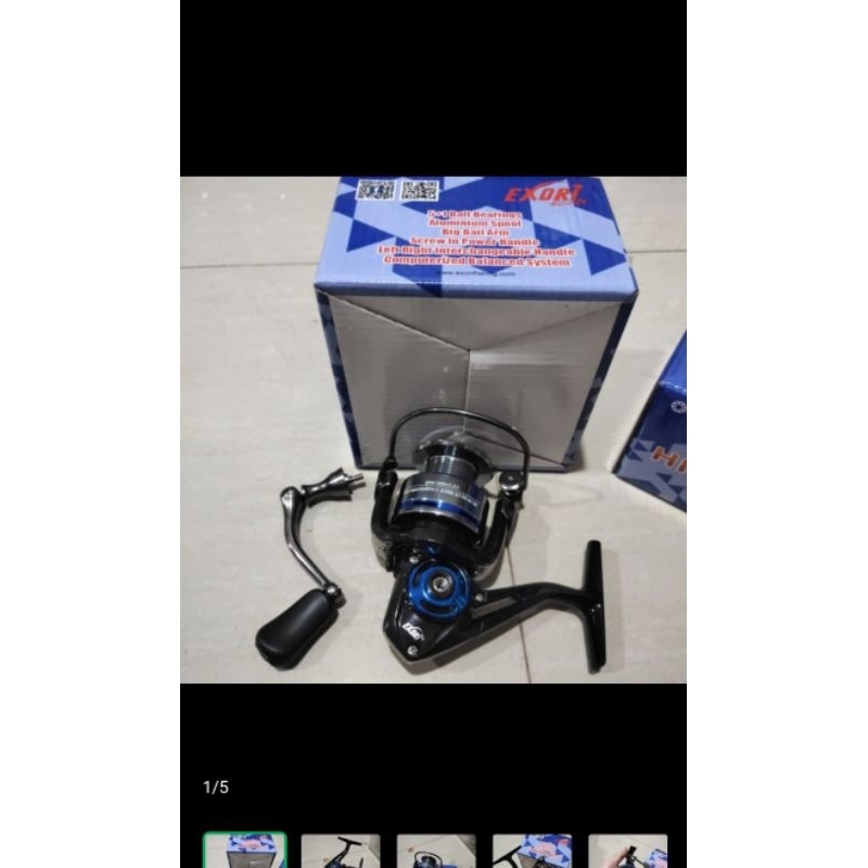 reel pancing exori historic 1000 3000 power handel