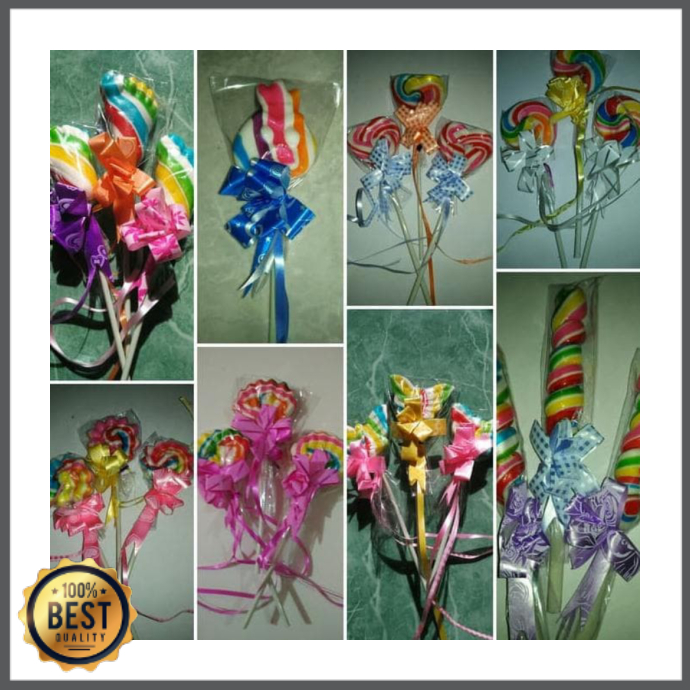 

PERMEN LOLIPOP D-4 CM BERPITA Terjamin Promo