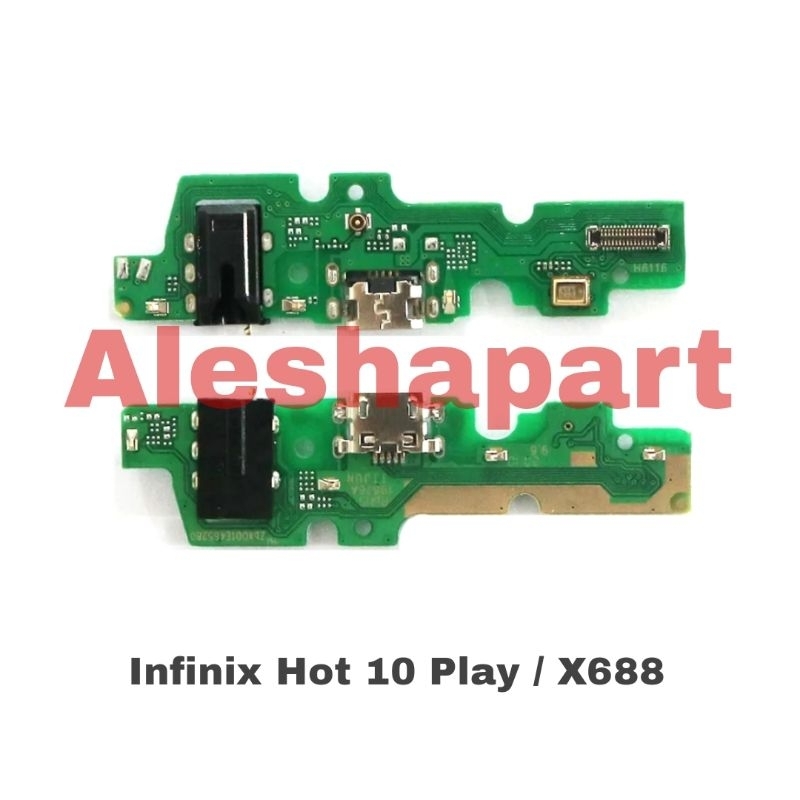 PCB Board Charger Infinix Hot 9 Play / Hot 10 Play/ X680 / X688 / Papan Fleksible Cas Infinix Hot 9 Play / Hot 10 Play X680 X688