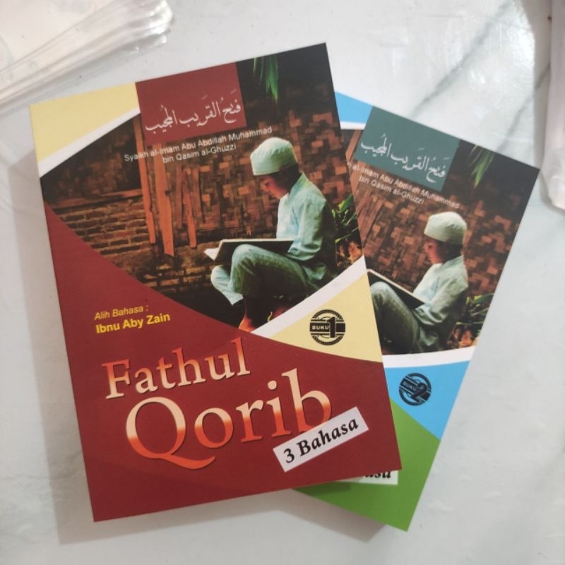 Terjemah Fathul Qorib 3 bahasa 2 Jilid Saku | terjemah fathul qorib plus makna saku