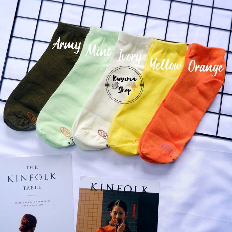 Kaos Kaki Pendek Unisex Remaja Dewasa