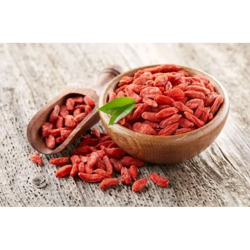 Gojiberry Goji berry Kering Premium Kichi Tanpa Pengawet 1Kg 500gr 250gr 100gr