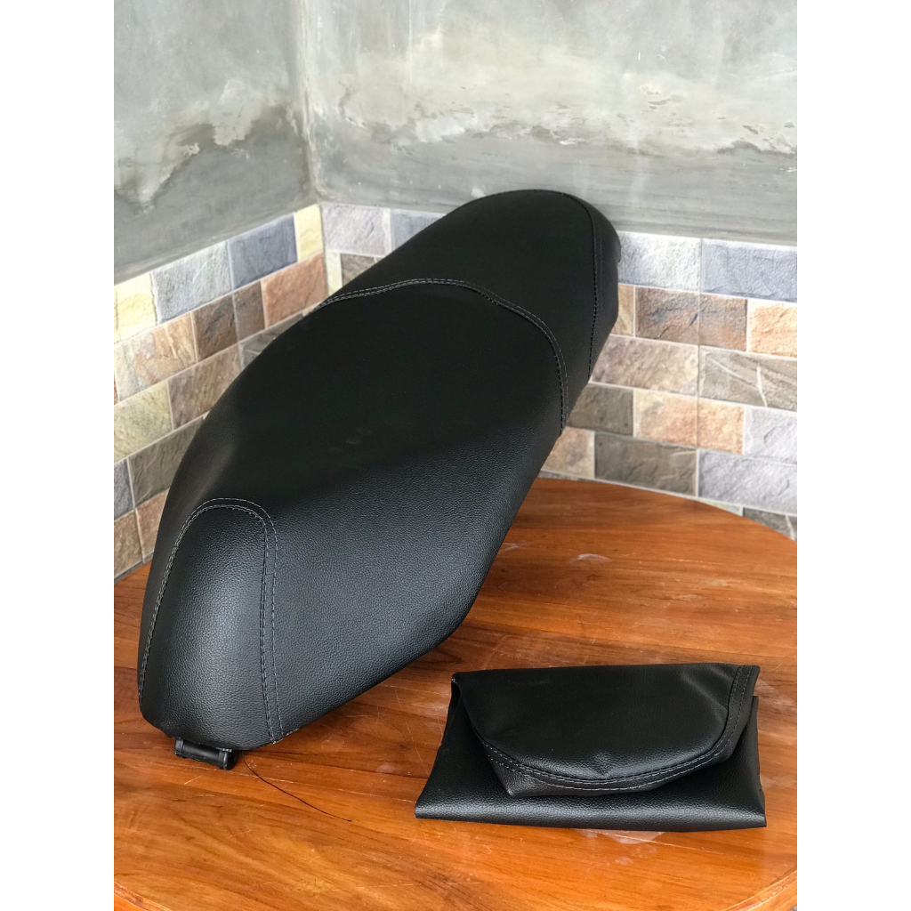 Kulit kain jok motor mio sporty-Kulit jok motor Yamaha Mio sporty