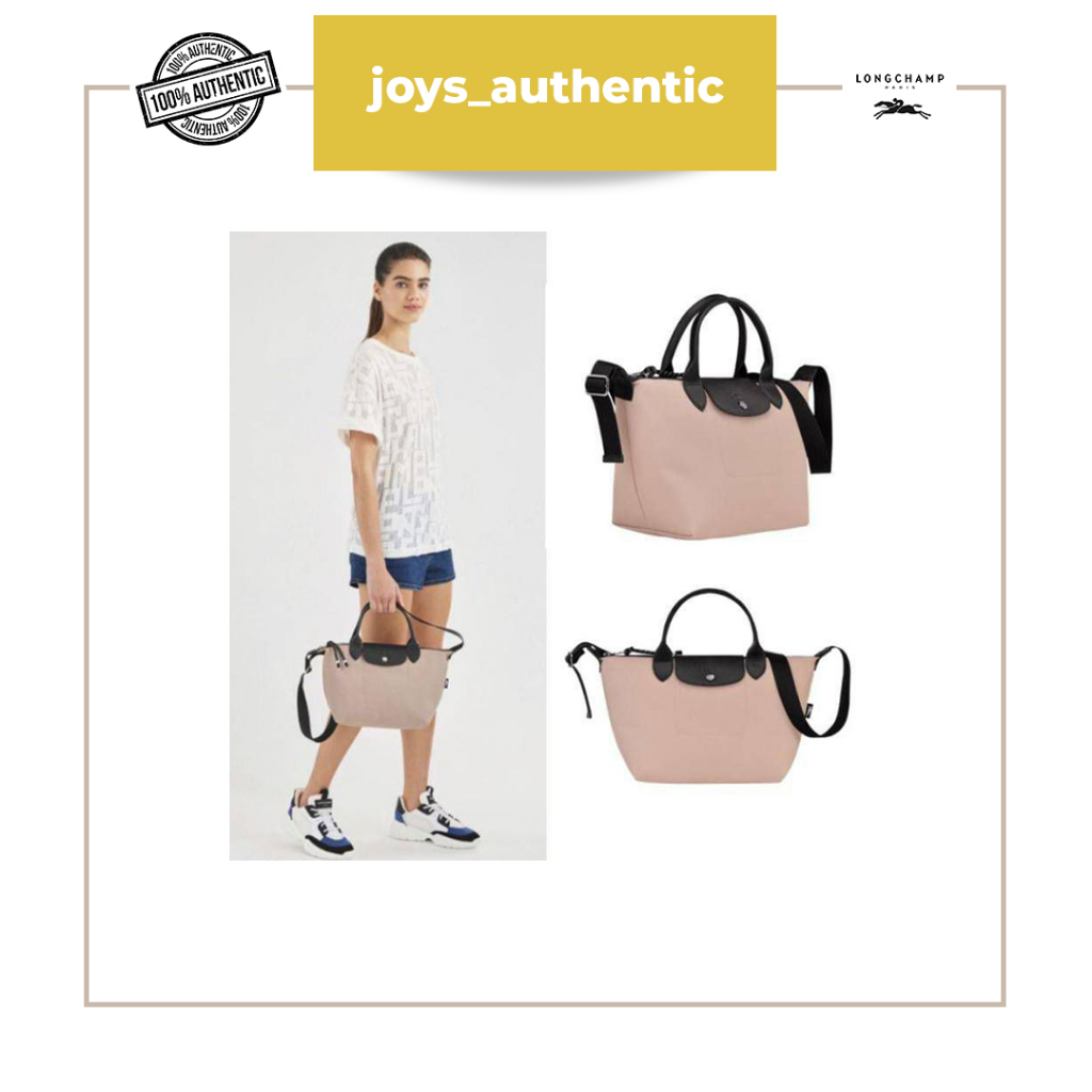 Tas Wanita LongChamp Energy Small Top Handle Aubepine Hawthorn Woman Bag Authentic Original