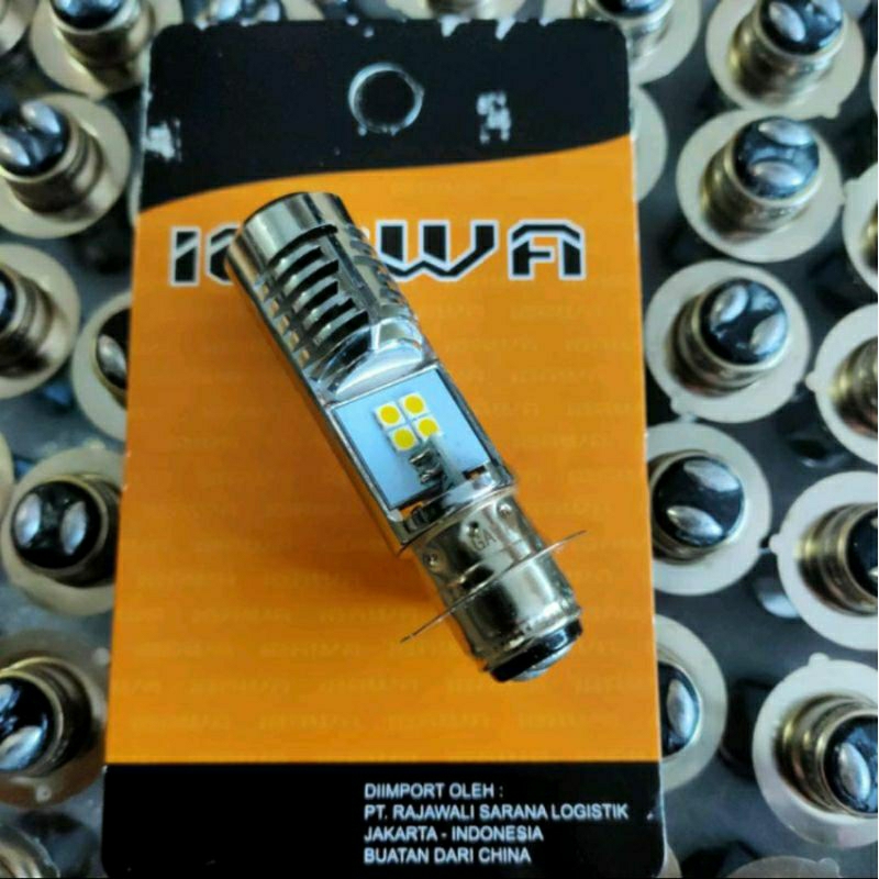 LAMPU DOP DEPAN MOTOR LAMPU LED 2LED PUTIH KUNING