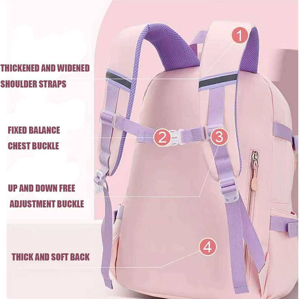 Orgnai Tas Ransel Sekolah Anak Cute Rabbit Size S Dan L