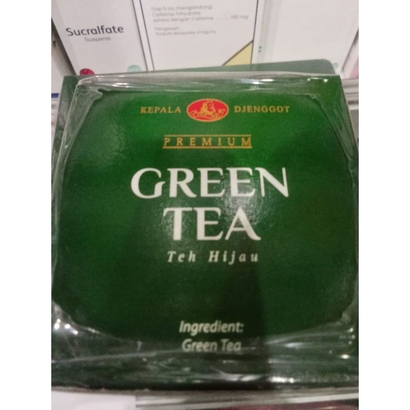 

TEH HIJAU CAP KEPALA DJENGGOT. ASLI. 100% ORIGINAL