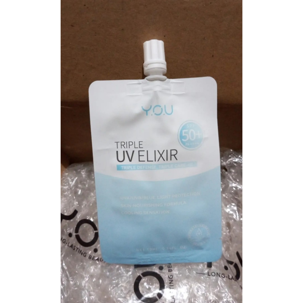 YOU Triple UV Elixir Sunscreen Gel SPF 50+ PA++++ 10ml