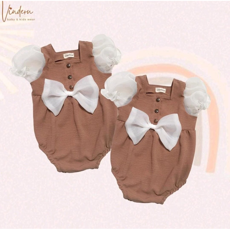 (Vinderu) Chava dress/baju bayi/dress anak