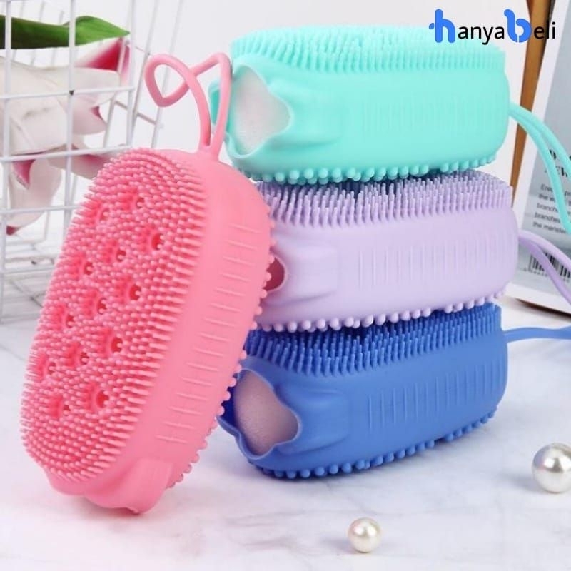 Sikat Badan Mandi/ Silicon bath shower silicon body brush shower