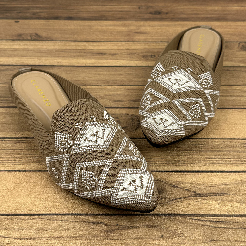 Sandal Mules Rajut RS01 2CM~ CLARENZO