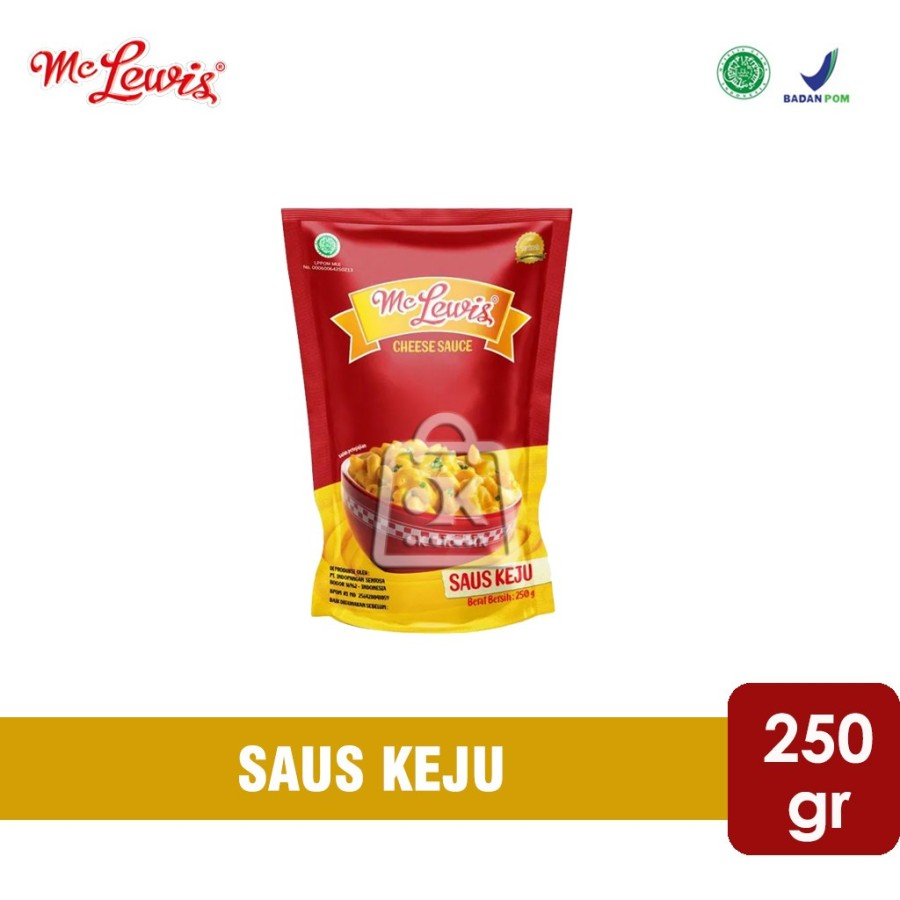 

Mc Lewis/McLewis/Cheese Sauce / Saus Keju / Saos Keju